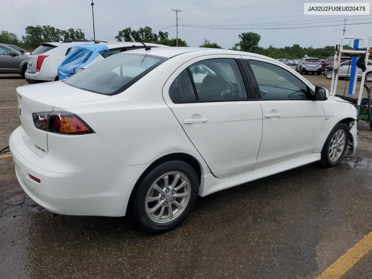 2014 Mitsubishi Lancer Es/Es Sport VIN: JA32U2FU0EU020475 Lot: 63984594