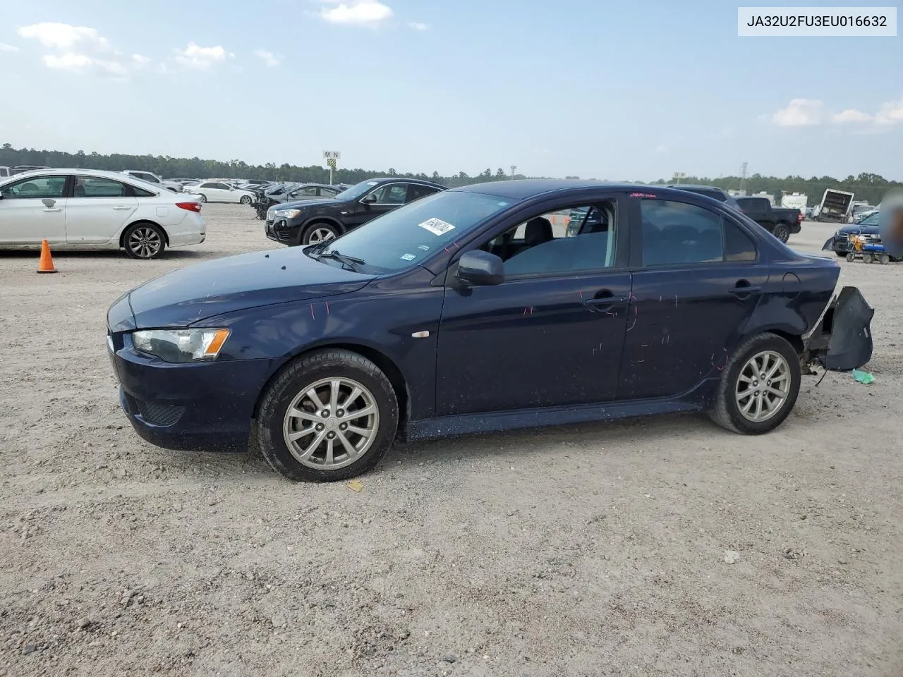 2014 Mitsubishi Lancer Es/Es Sport VIN: JA32U2FU3EU016632 Lot: 65490704