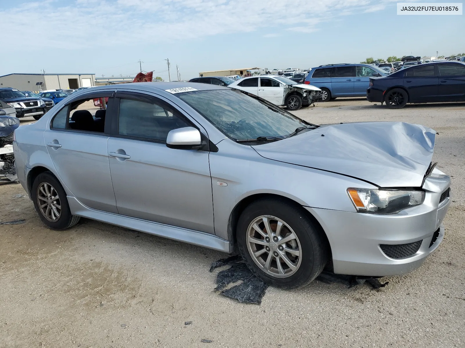 2014 Mitsubishi Lancer Es/Es Sport VIN: JA32U2FU7EU018576 Lot: 65636024