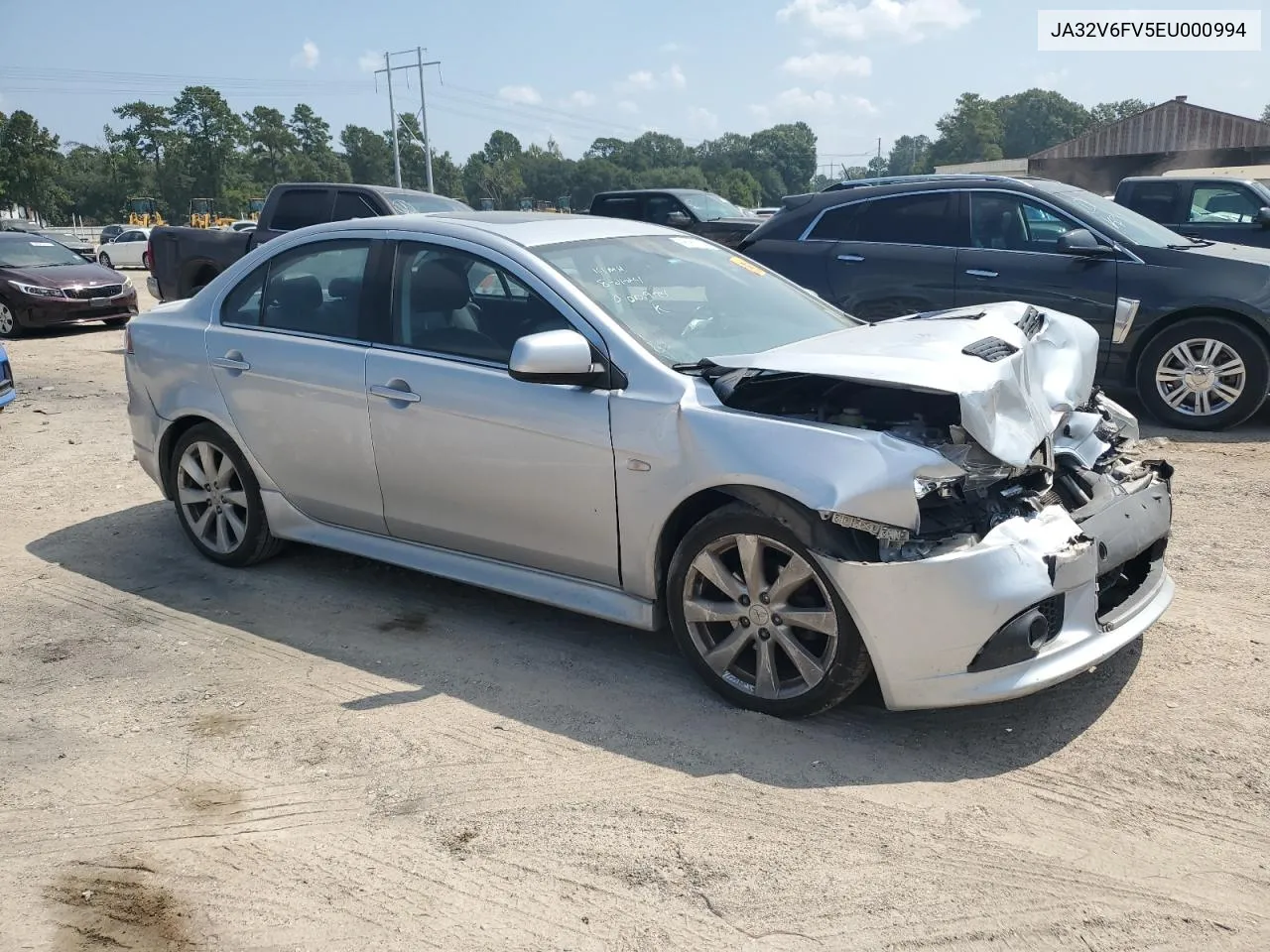 2014 Mitsubishi Lancer Ralliart VIN: JA32V6FV5EU000994 Lot: 68766704