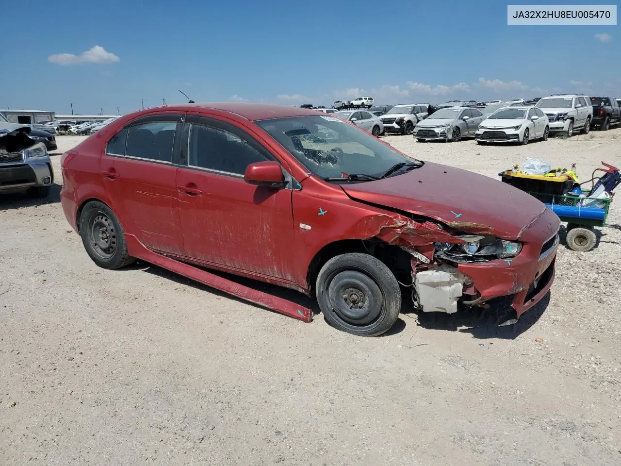 2014 Mitsubishi Lancer Es/Es Sport VIN: JA32X2HU8EU005470 Lot: 73114204