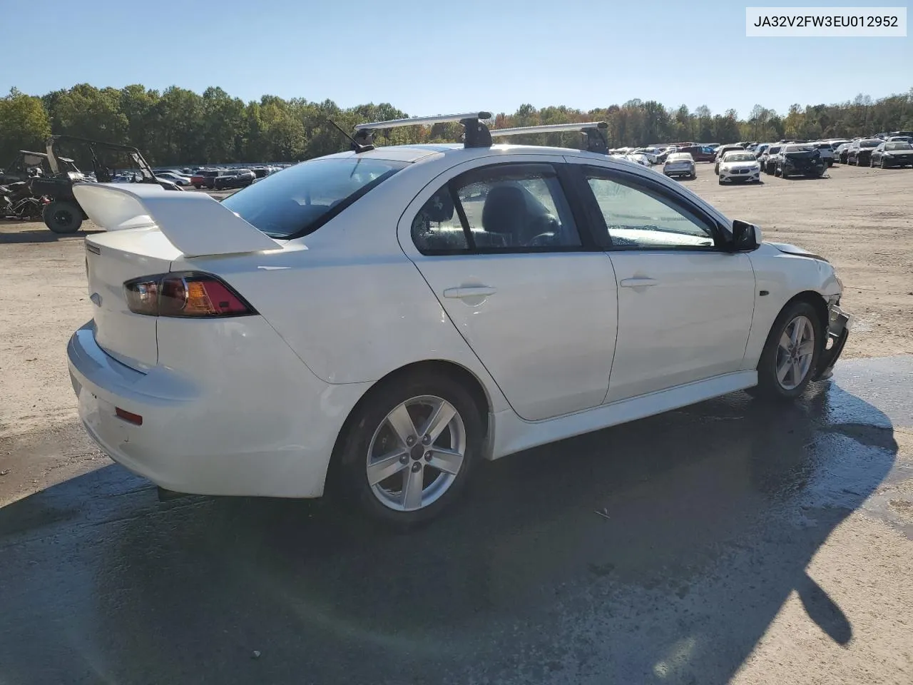 2014 Mitsubishi Lancer Se VIN: JA32V2FW3EU012952 Lot: 75293874