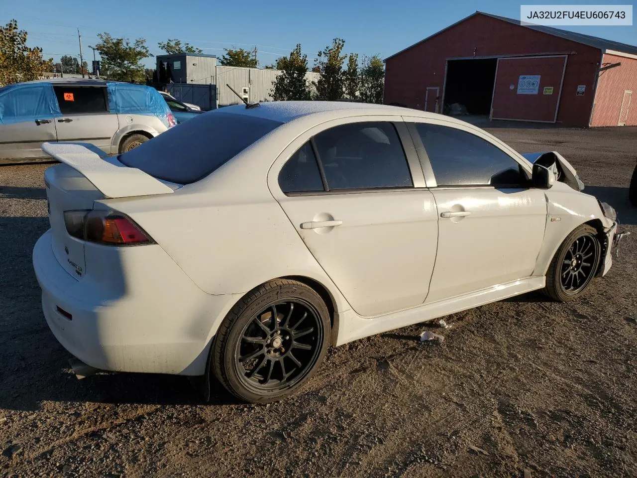 2014 Mitsubishi Lancer Es/Es Sport VIN: JA32U2FU4EU606743 Lot: 75937314