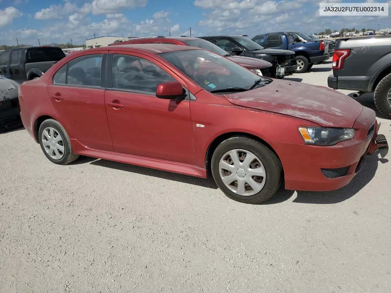 2014 Mitsubishi Lancer Es/Es Sport VIN: JA32U2FU7EU002314 Lot: 77687584