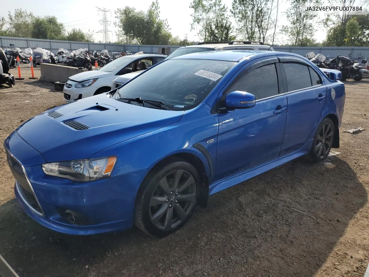 2015 Mitsubishi Lancer Ralliart VIN: JA32V6FV9FU007884 Lot: 68259384