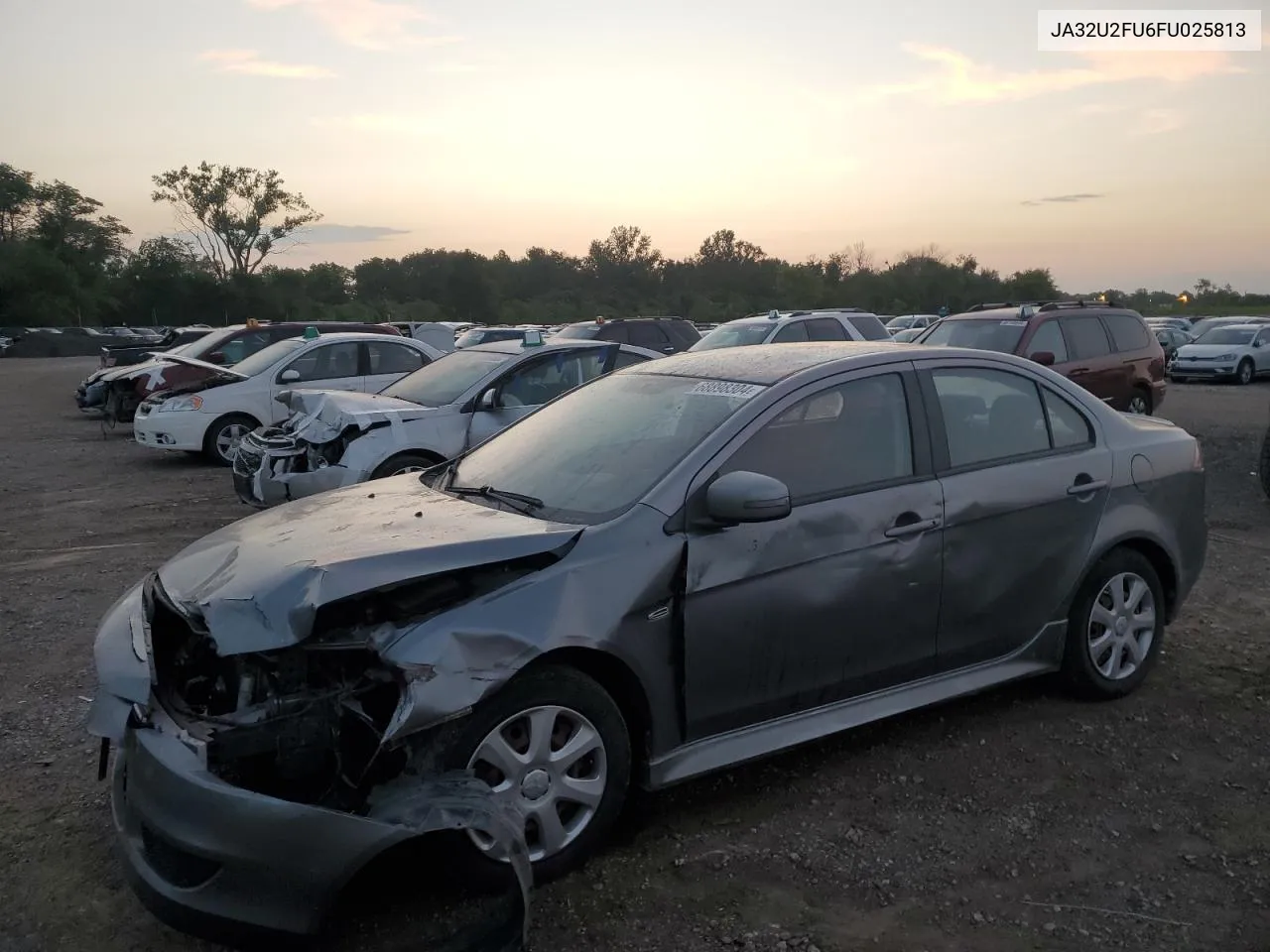 2015 Mitsubishi Lancer Es VIN: JA32U2FU6FU025813 Lot: 68898304