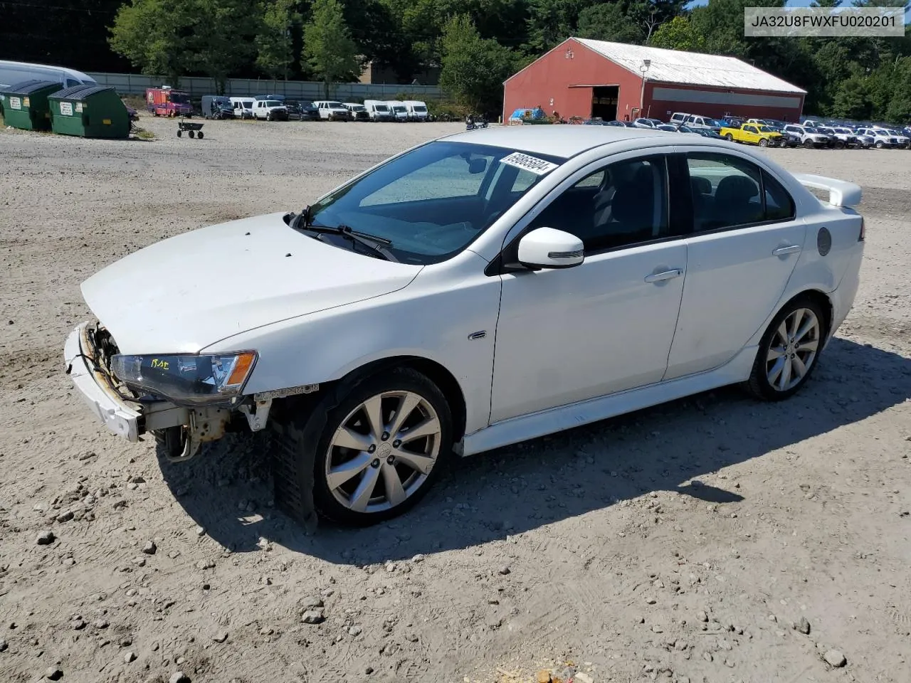 2015 Mitsubishi Lancer Gt VIN: JA32U8FWXFU020201 Lot: 69865604