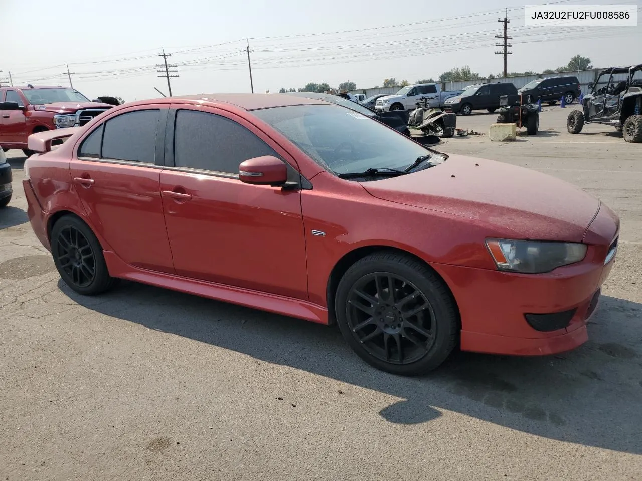 2015 Mitsubishi Lancer Es VIN: JA32U2FU2FU008586 Lot: 70018914