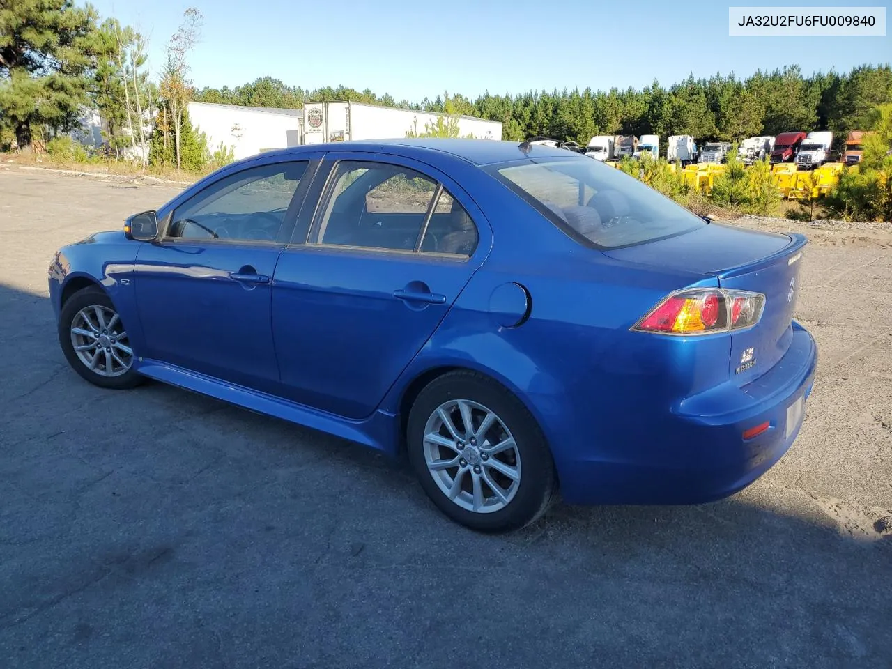 2015 Mitsubishi Lancer Es VIN: JA32U2FU6FU009840 Lot: 74926224