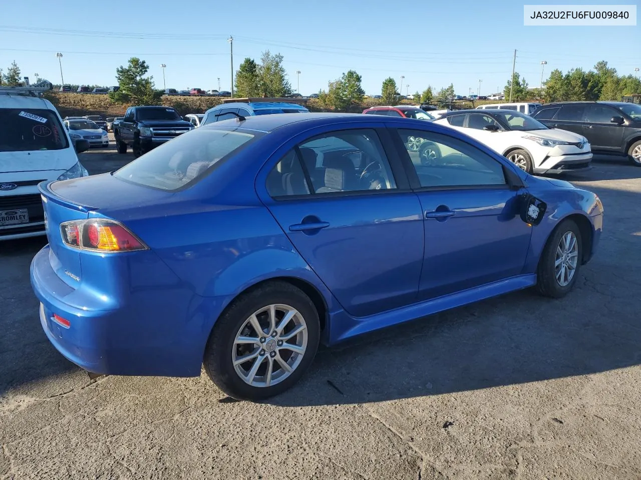 2015 Mitsubishi Lancer Es VIN: JA32U2FU6FU009840 Lot: 74926224