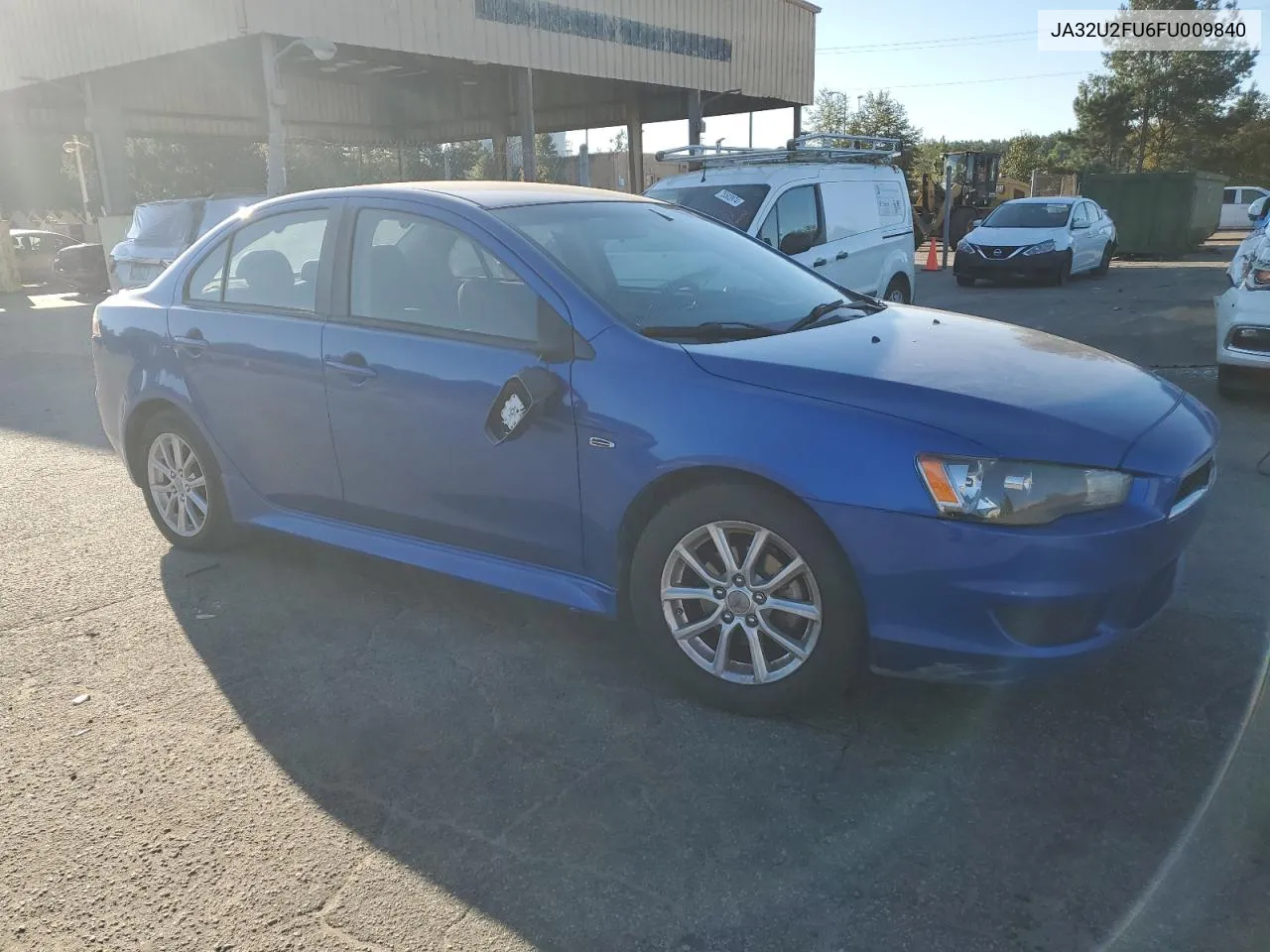 2015 Mitsubishi Lancer Es VIN: JA32U2FU6FU009840 Lot: 74926224