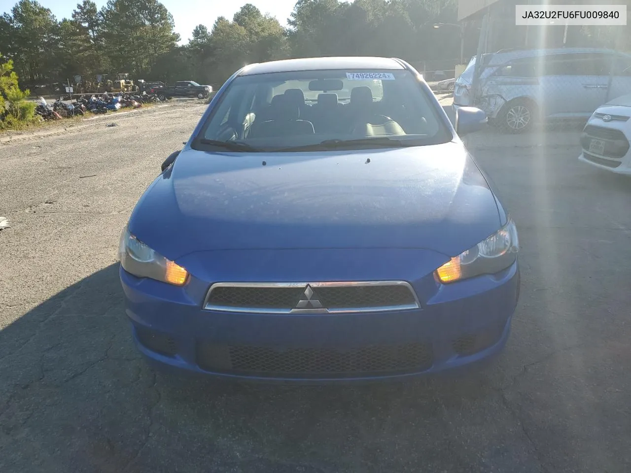 2015 Mitsubishi Lancer Es VIN: JA32U2FU6FU009840 Lot: 74926224