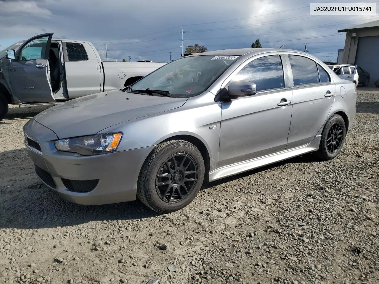 2015 Mitsubishi Lancer Es VIN: JA32U2FU1FU015741 Lot: 75686024