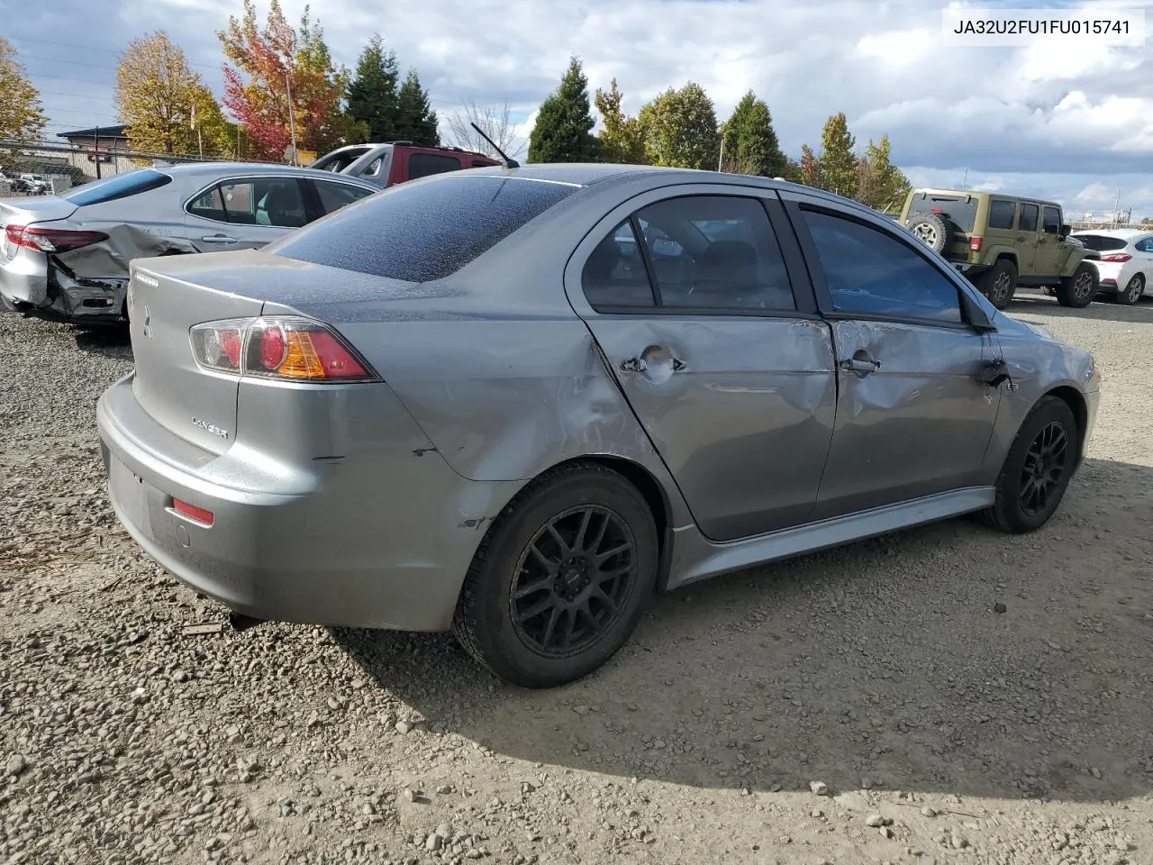 2015 Mitsubishi Lancer Es VIN: JA32U2FU1FU015741 Lot: 75686024