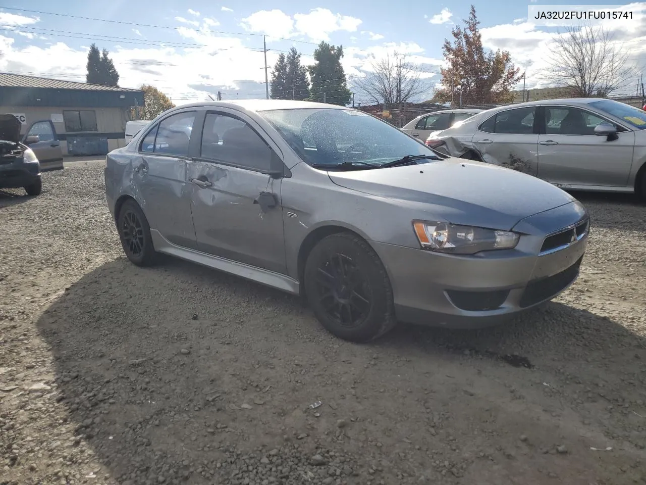 2015 Mitsubishi Lancer Es VIN: JA32U2FU1FU015741 Lot: 75686024