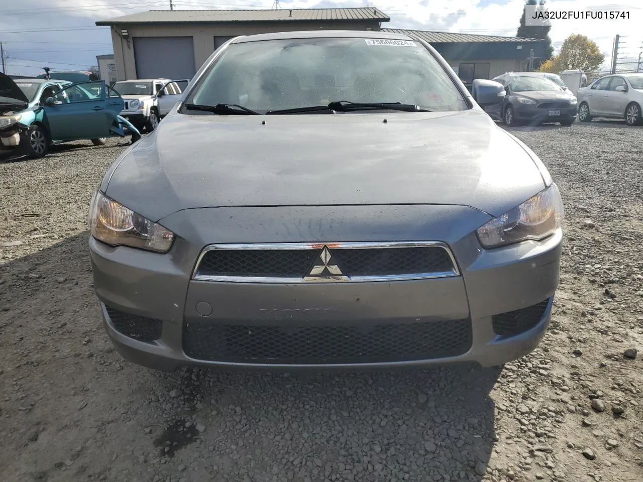 2015 Mitsubishi Lancer Es VIN: JA32U2FU1FU015741 Lot: 75686024