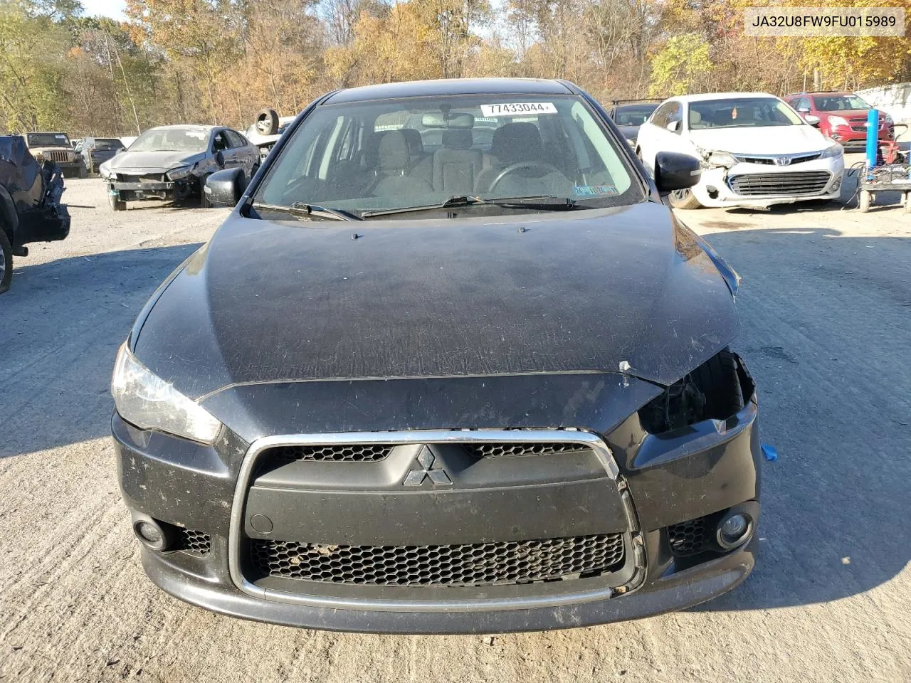 2015 Mitsubishi Lancer Gt VIN: JA32U8FW9FU015989 Lot: 77433044