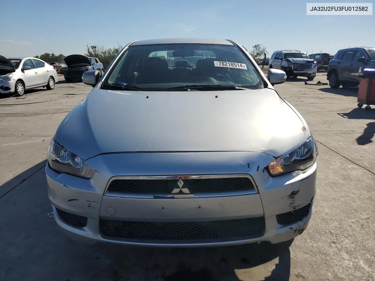 2015 Mitsubishi Lancer Es VIN: JA32U2FU3FU012582 Lot: 78218514