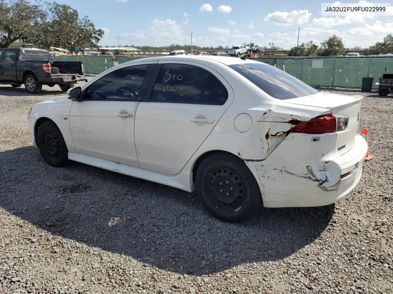 2015 Mitsubishi Lancer Es VIN: JA32U2FU9FU022999 Lot: 78658294