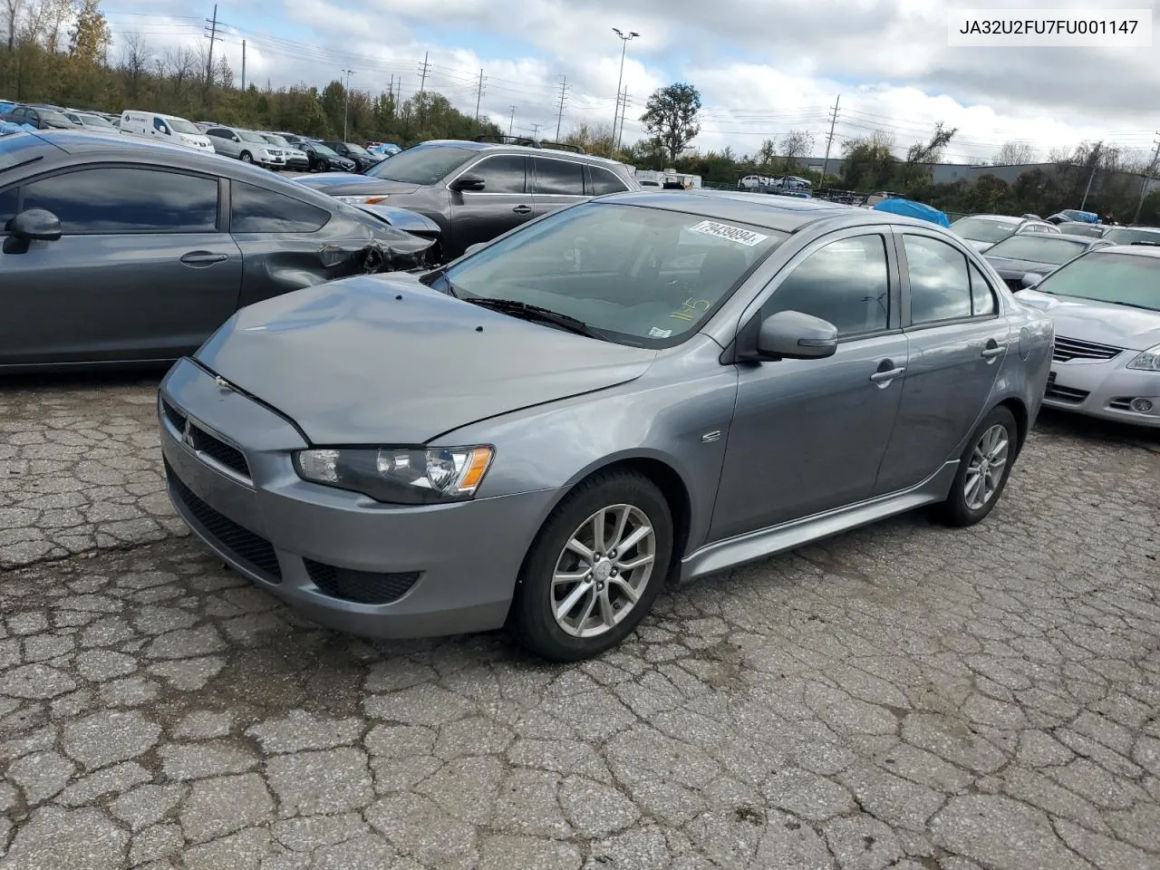 2015 Mitsubishi Lancer Es VIN: JA32U2FU7FU001147 Lot: 79439894