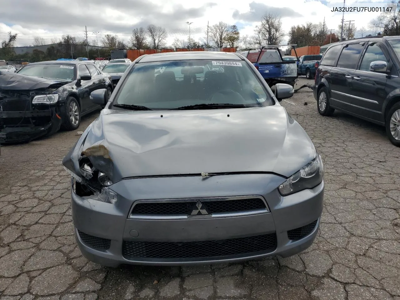 2015 Mitsubishi Lancer Es VIN: JA32U2FU7FU001147 Lot: 79439894