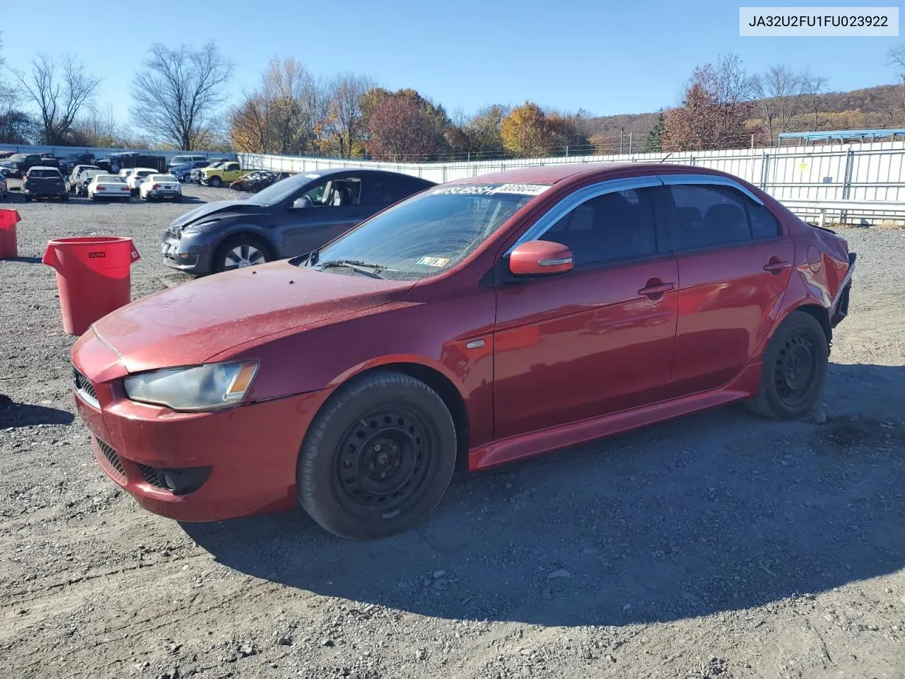 2015 Mitsubishi Lancer Es VIN: JA32U2FU1FU023922 Lot: 80056044