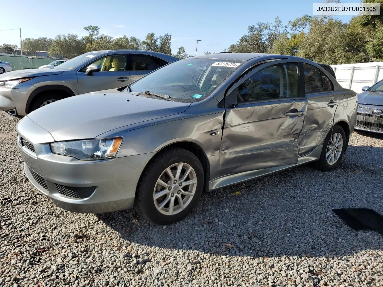 2015 Mitsubishi Lancer Es VIN: JA32U2FU7FU001505 Lot: 80296474