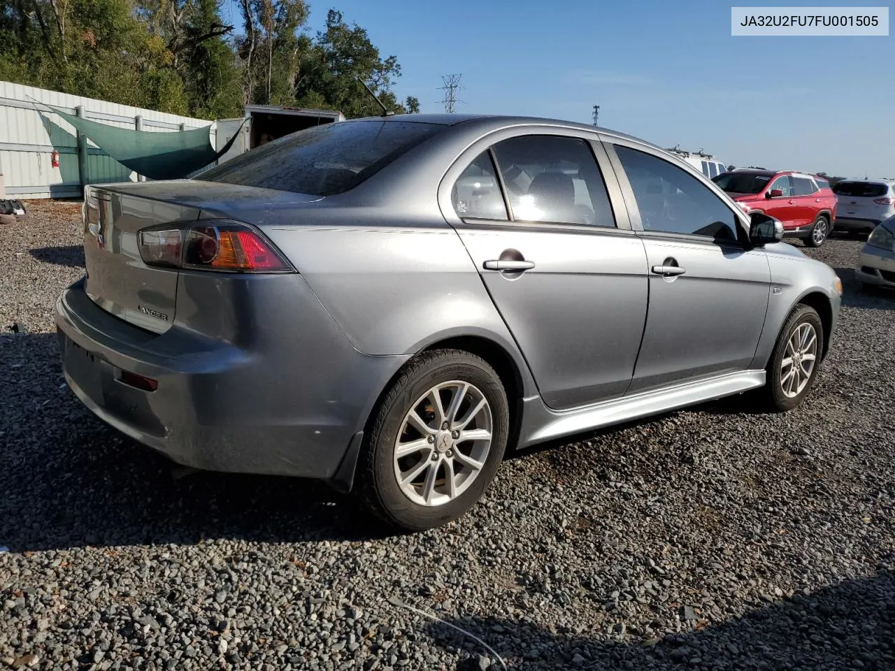 2015 Mitsubishi Lancer Es VIN: JA32U2FU7FU001505 Lot: 80296474