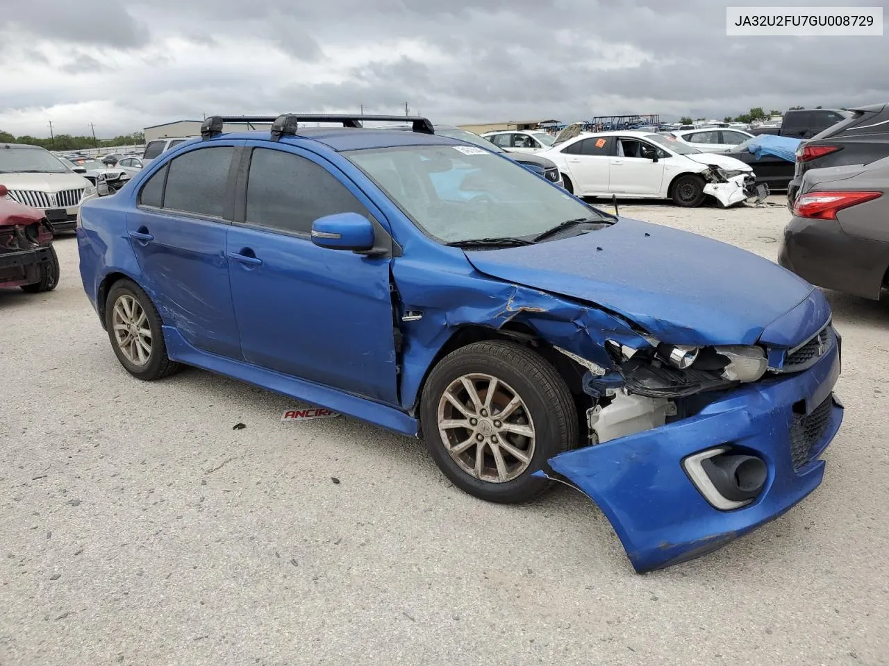 2016 Mitsubishi Lancer Es VIN: JA32U2FU7GU008729 Lot: 54216544