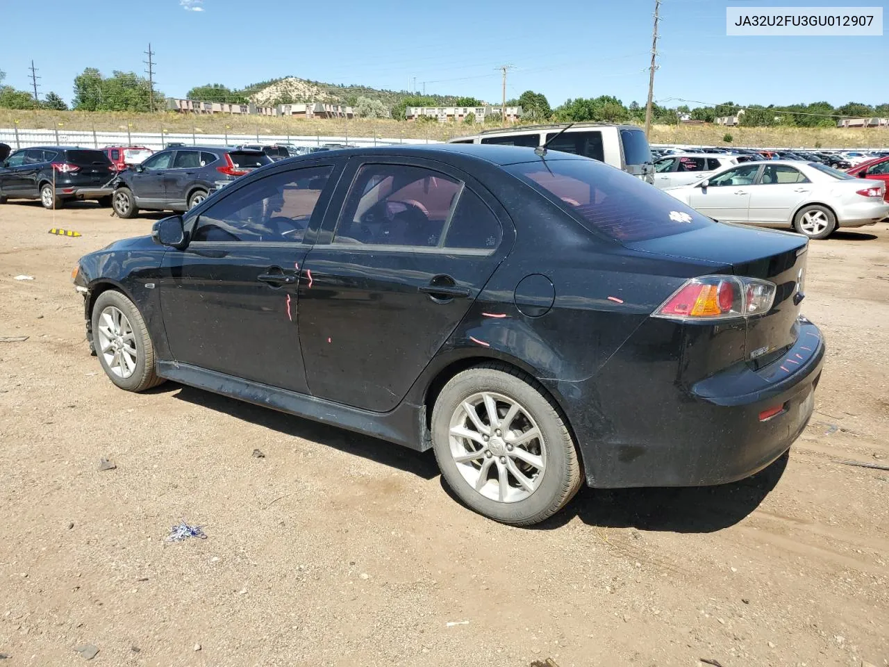 2016 Mitsubishi Lancer Es VIN: JA32U2FU3GU012907 Lot: 65147254