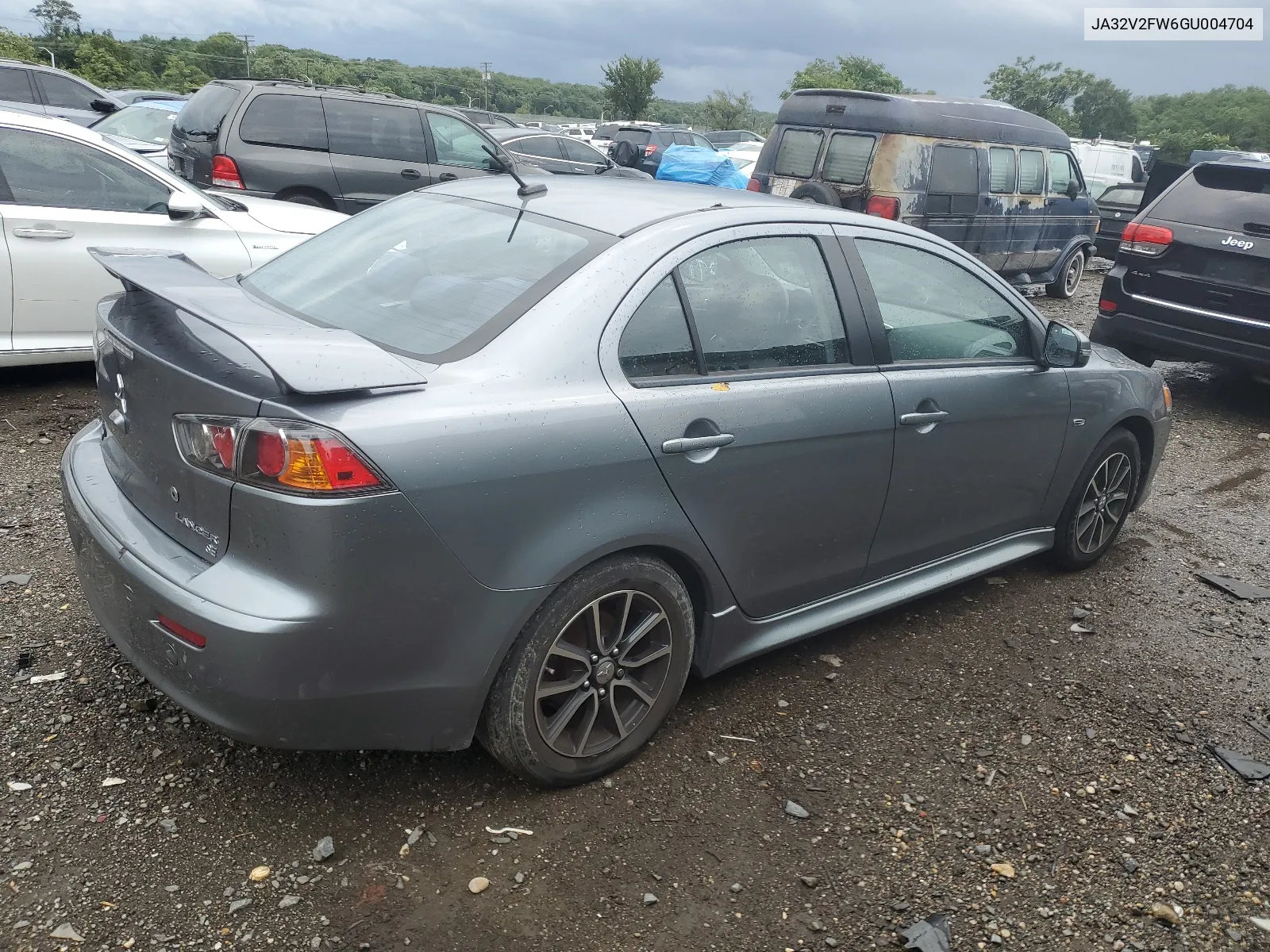 2016 Mitsubishi Lancer Es VIN: JA32V2FW6GU004704 Lot: 66203384