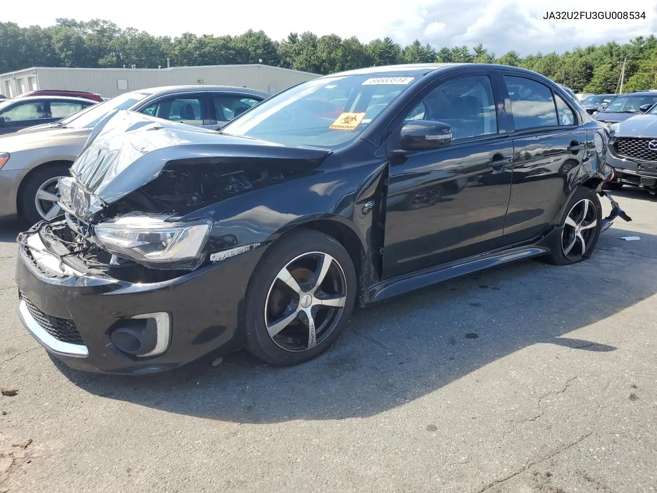 2016 Mitsubishi Lancer Es VIN: JA32U2FU3GU008534 Lot: 66683514