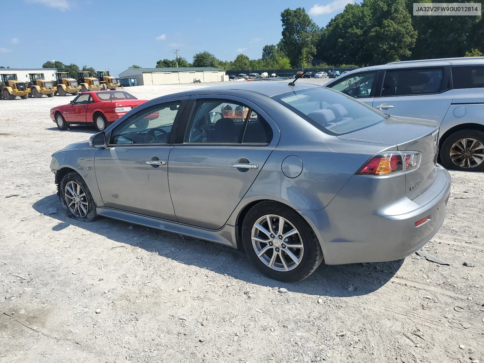 2016 Mitsubishi Lancer Es VIN: JA32V2FW9GU012814 Lot: 67021084