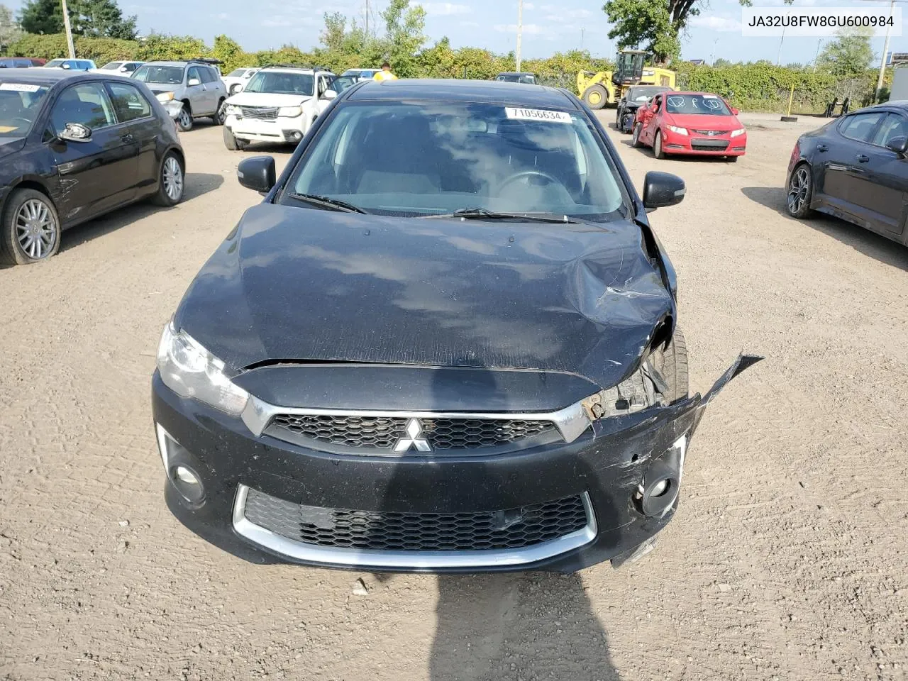 2016 Mitsubishi Lancer Gt VIN: JA32U8FW8GU600984 Lot: 71056634