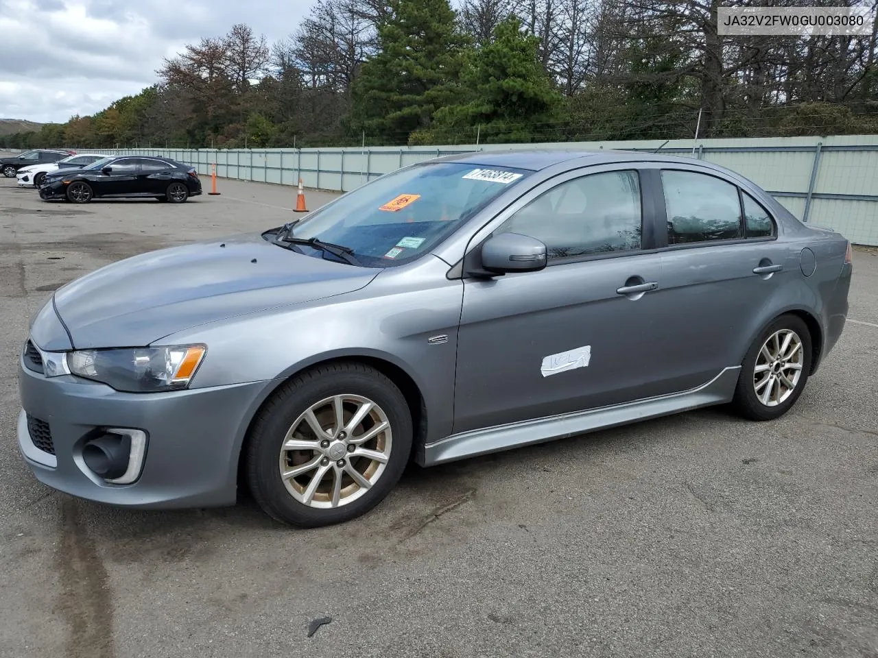 2016 Mitsubishi Lancer Es VIN: JA32V2FW0GU003080 Lot: 71463814