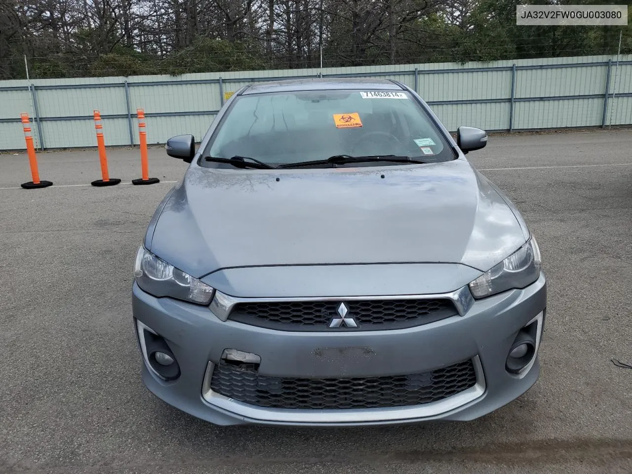 2016 Mitsubishi Lancer Es VIN: JA32V2FW0GU003080 Lot: 71463814