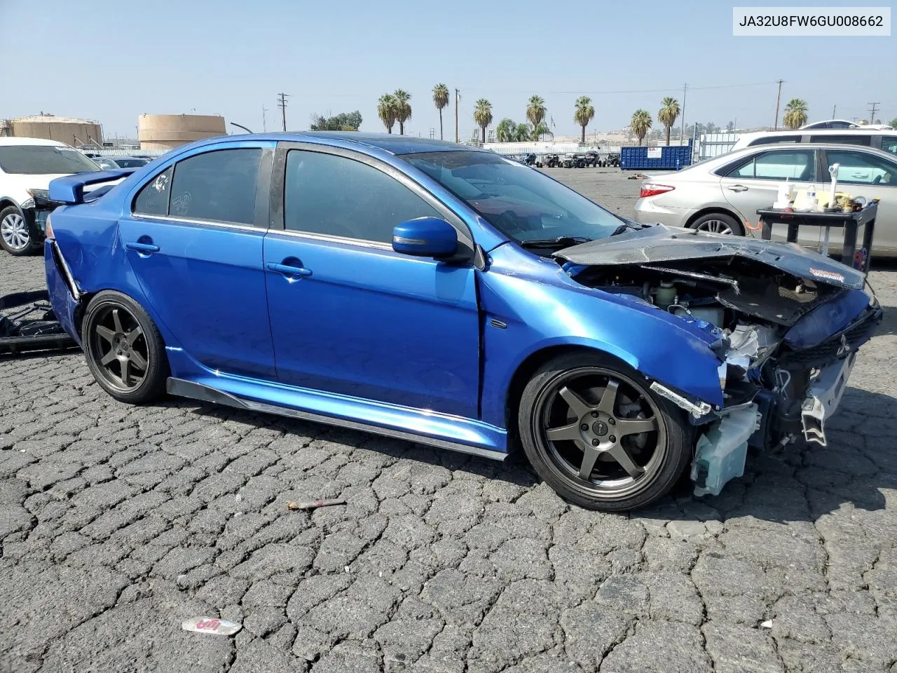 2016 Mitsubishi Lancer Gt VIN: JA32U8FW6GU008662 Lot: 73247264