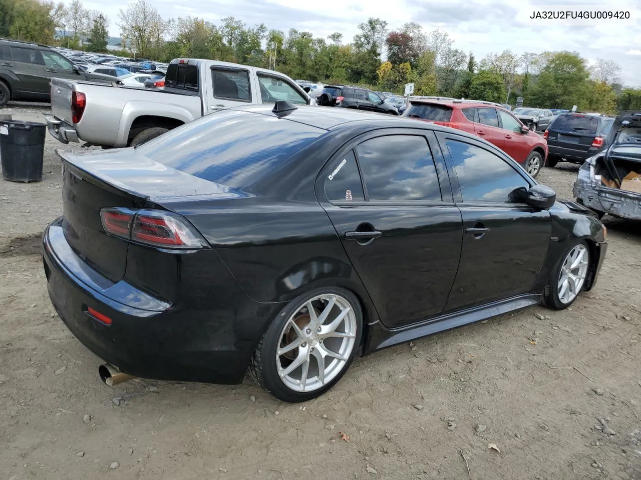 2016 Mitsubishi Lancer Es VIN: JA32U2FU4GU009420 Lot: 74225654