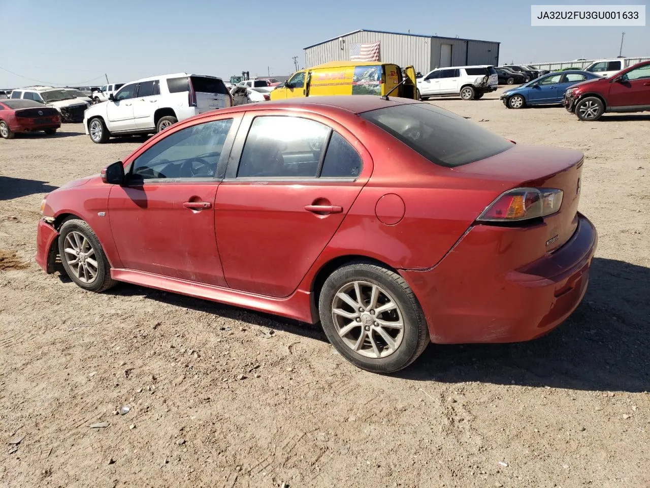 2016 Mitsubishi Lancer Es VIN: JA32U2FU3GU001633 Lot: 74720114