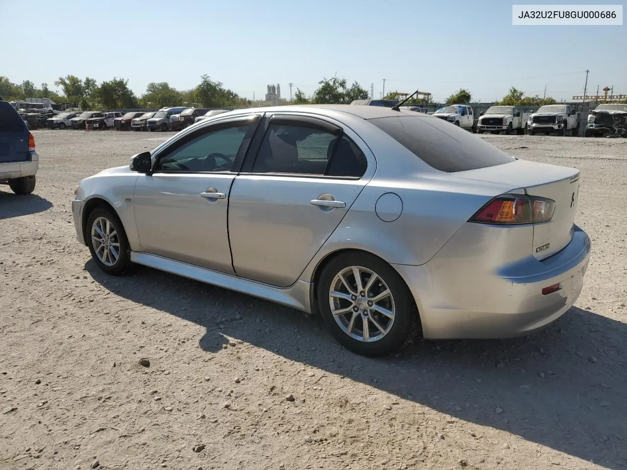 2016 Mitsubishi Lancer Es VIN: JA32U2FU8GU000686 Lot: 75541244