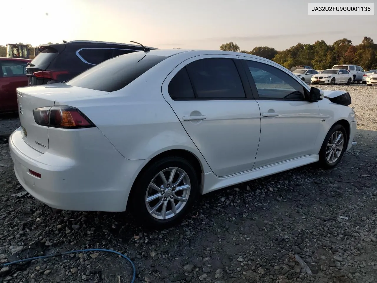 2016 Mitsubishi Lancer Es VIN: JA32U2FU9GU001135 Lot: 77355734