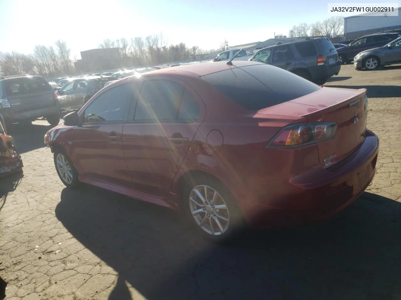 2016 Mitsubishi Lancer Es VIN: JA32V2FW1GU002911 Lot: 81427214