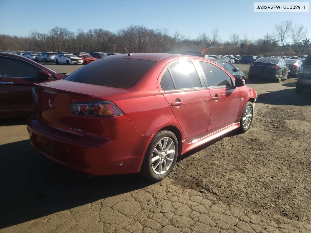 2016 Mitsubishi Lancer Es VIN: JA32V2FW1GU002911 Lot: 81427214