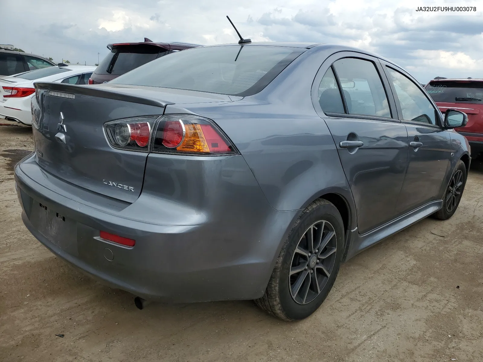 2017 Mitsubishi Lancer Es VIN: JA32U2FU9HU003078 Lot: 55097844