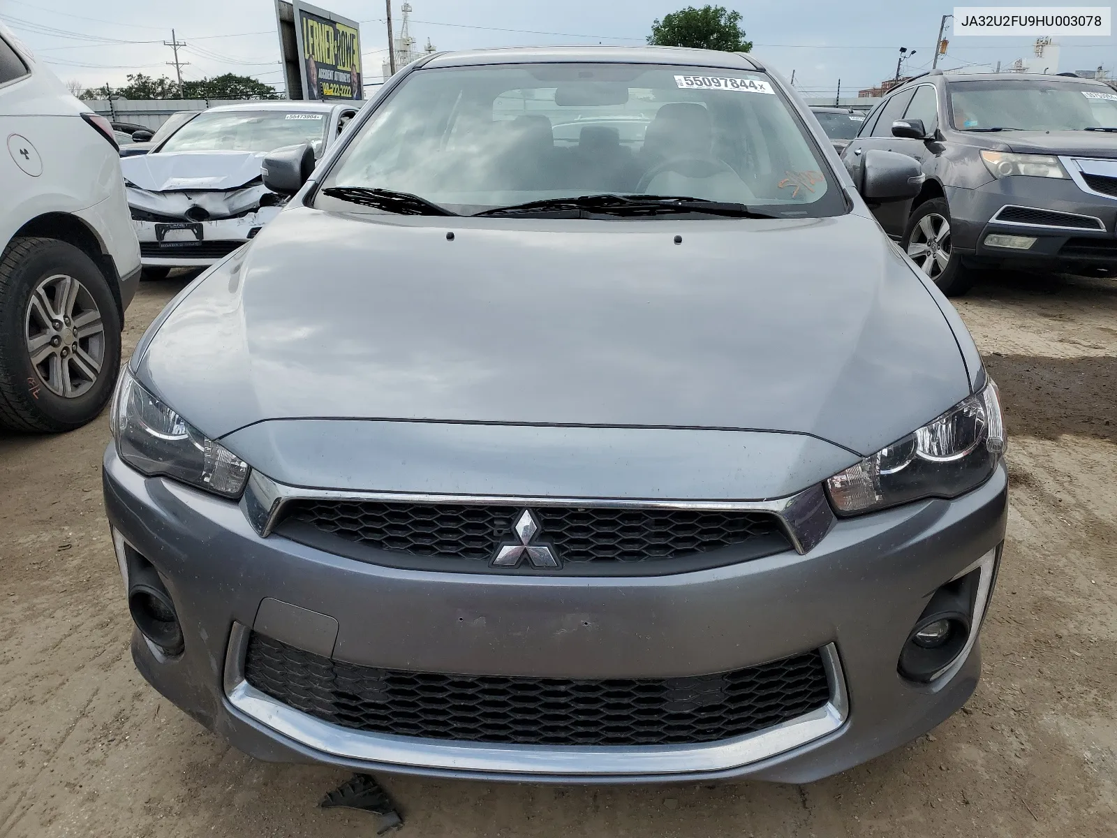 2017 Mitsubishi Lancer Es VIN: JA32U2FU9HU003078 Lot: 55097844