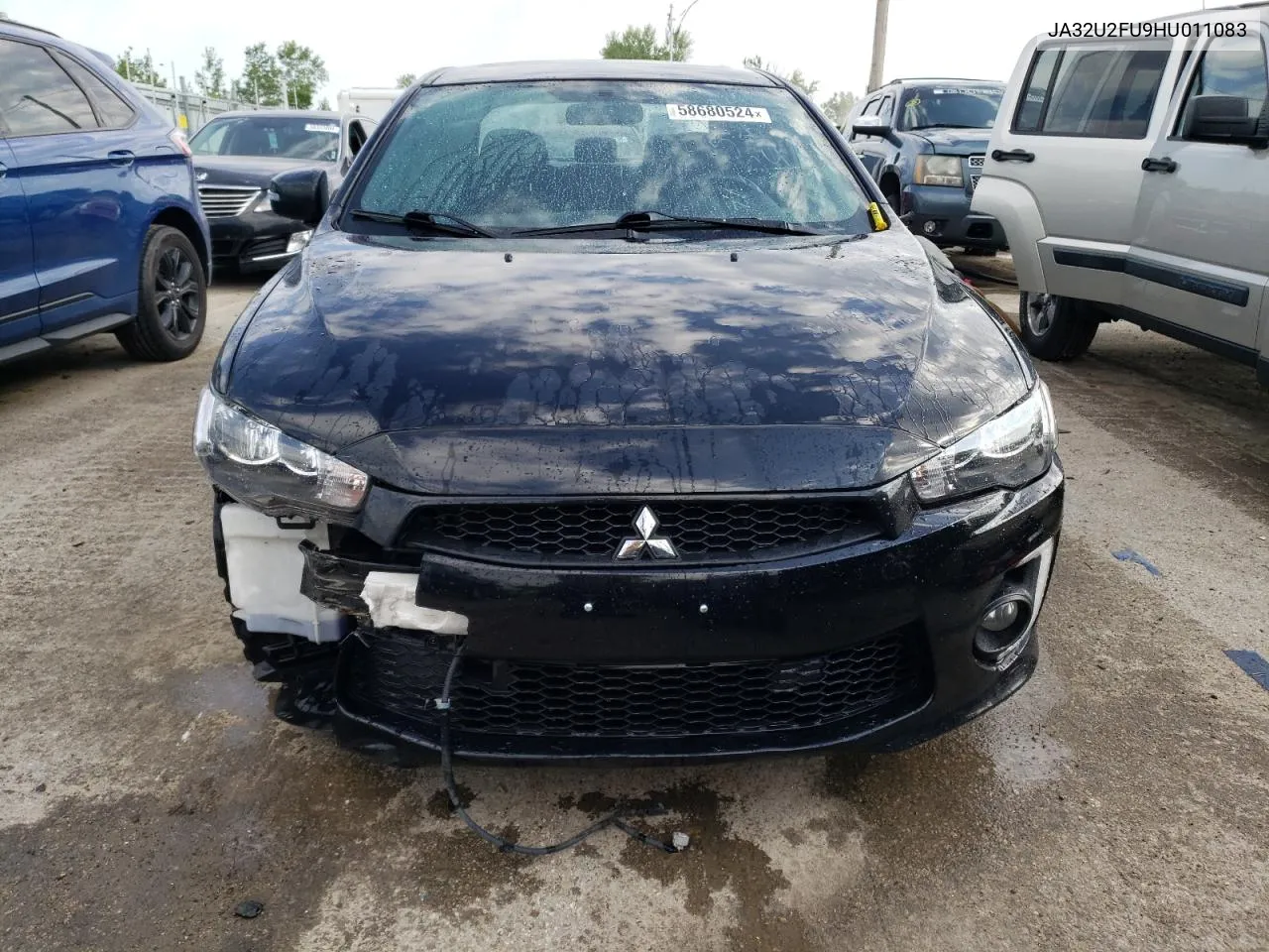 JA32U2FU9HU011083 2017 Mitsubishi Lancer Es