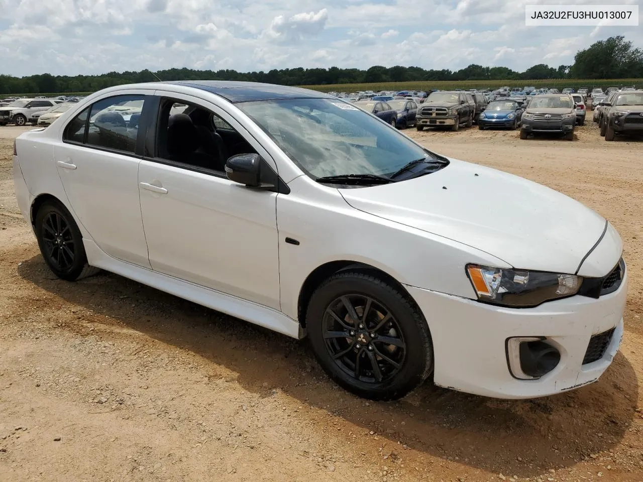 2017 Mitsubishi Lancer Es VIN: JA32U2FU3HU013007 Lot: 60939664