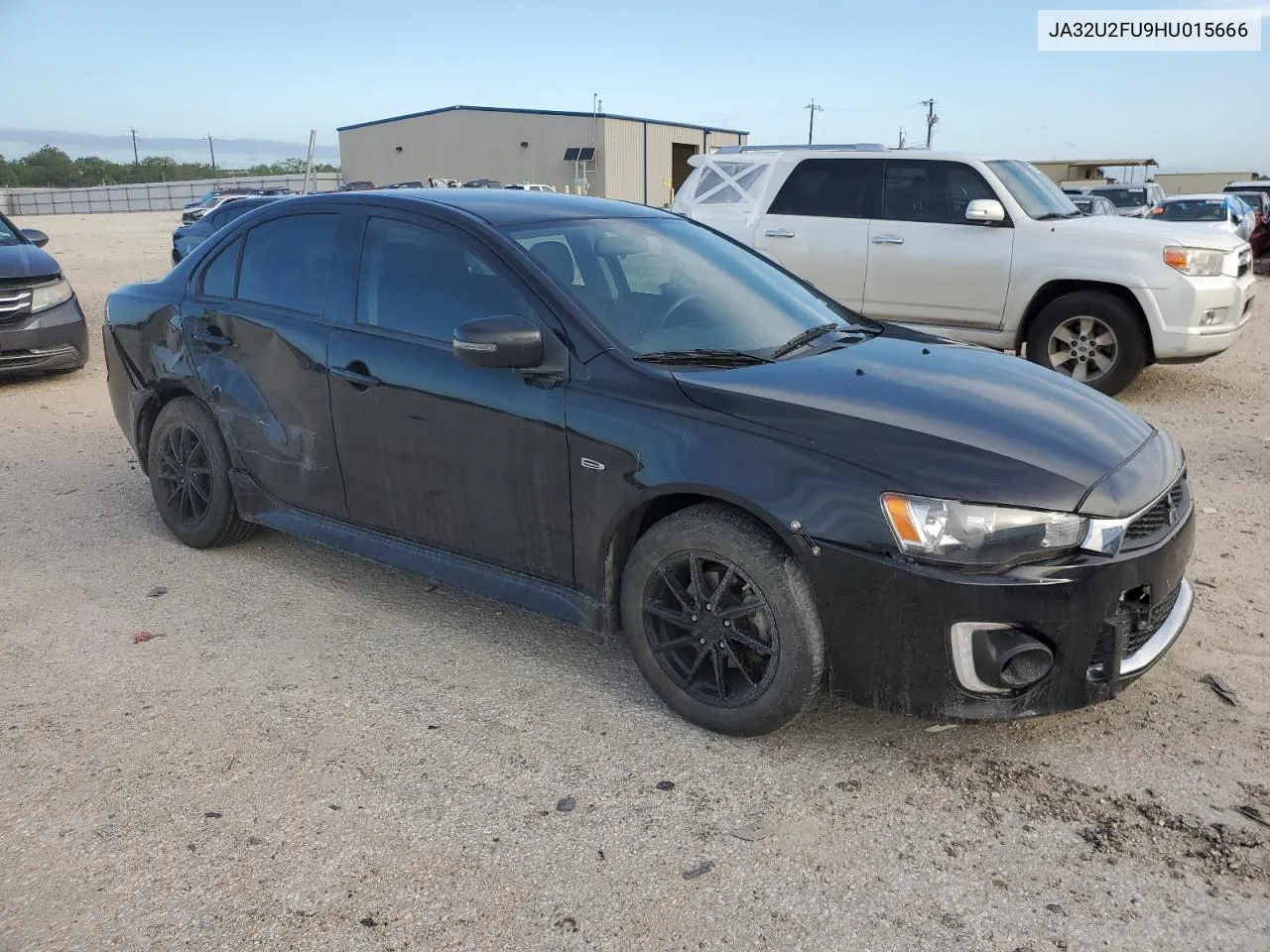 2017 Mitsubishi Lancer Es VIN: JA32U2FU9HU015666 Lot: 61616774