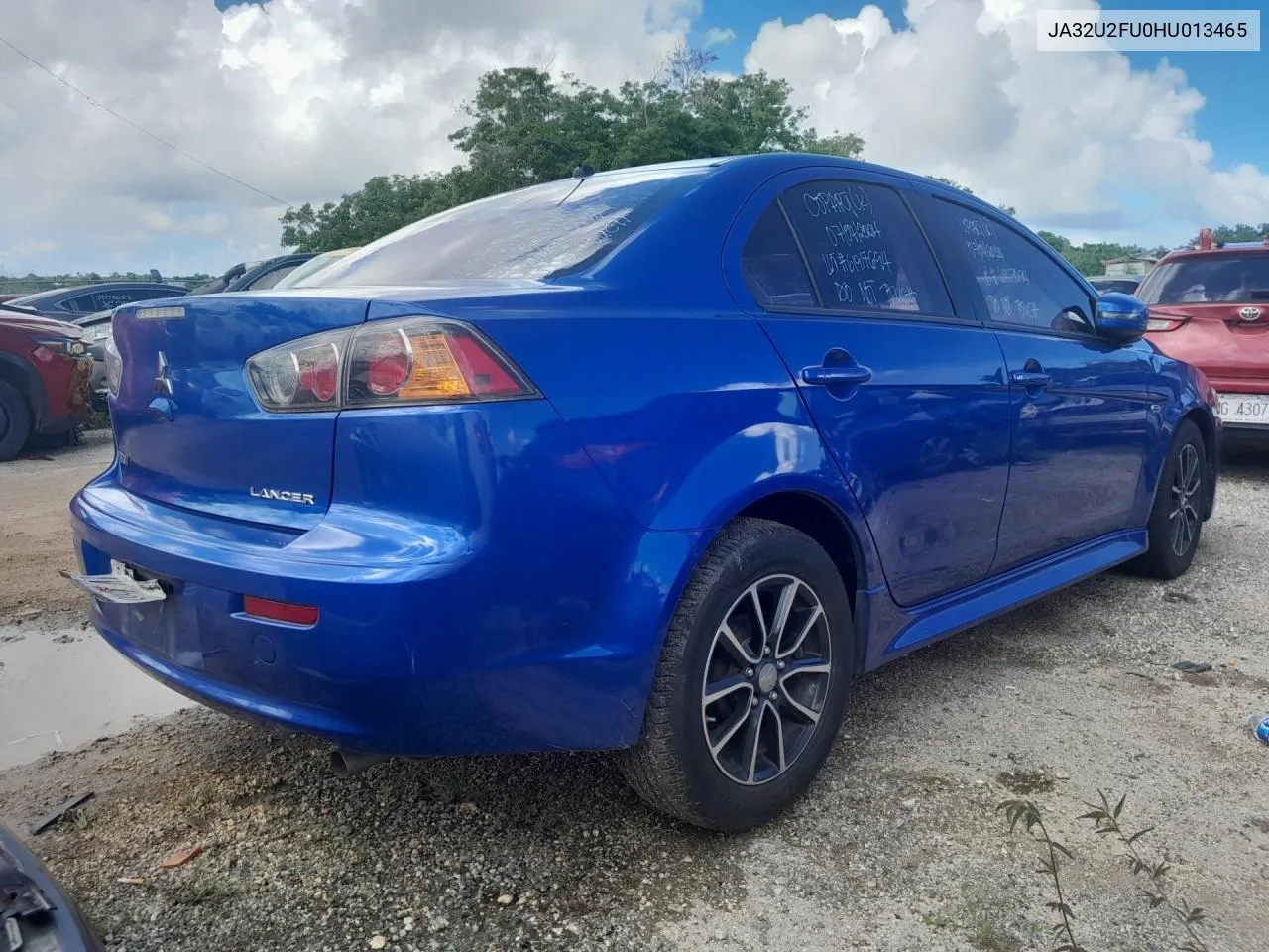 2017 Mitsubishi Lancer Es VIN: JA32U2FU0HU013465 Lot: 61917694