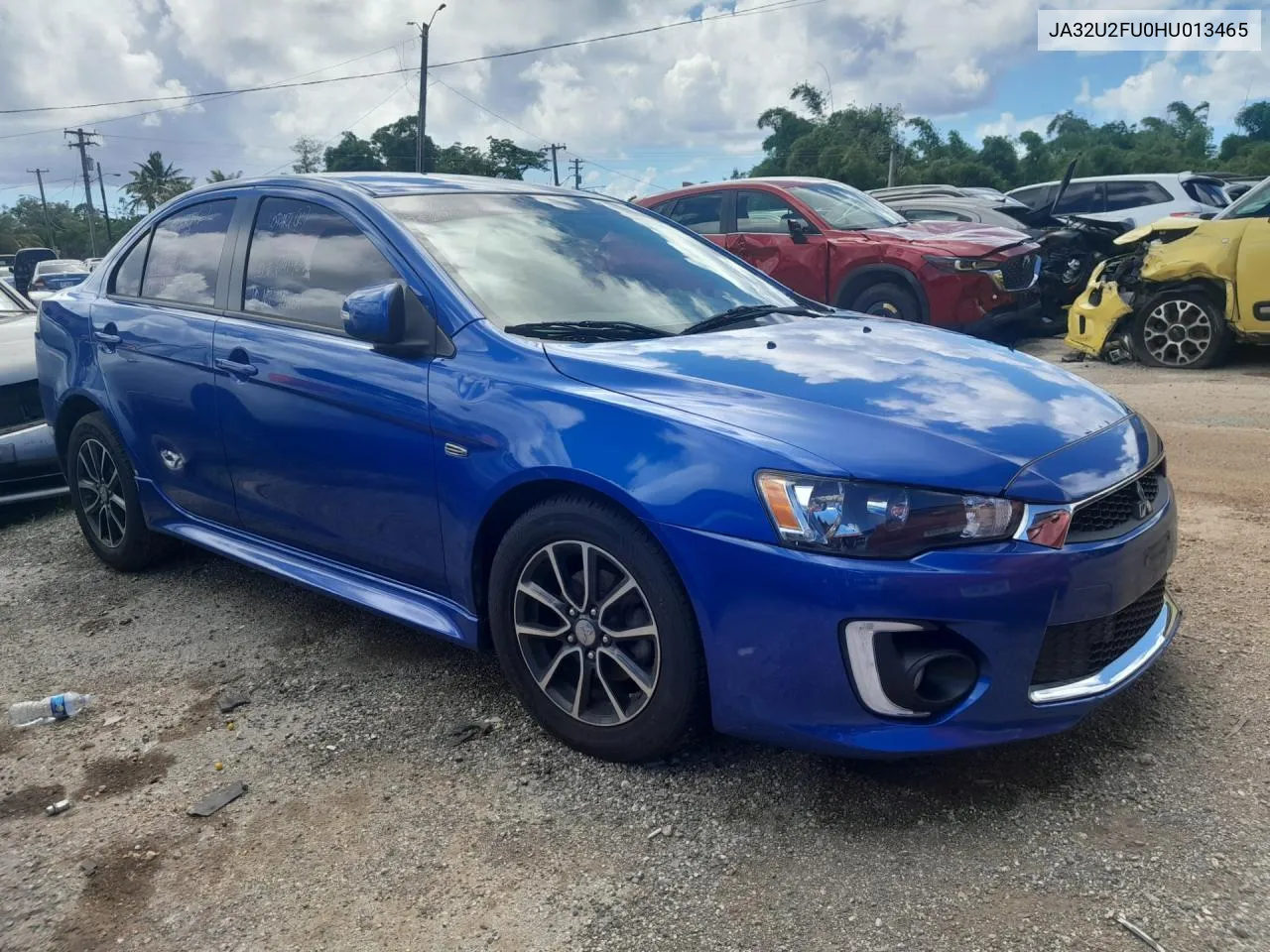 2017 Mitsubishi Lancer Es VIN: JA32U2FU0HU013465 Lot: 61917694